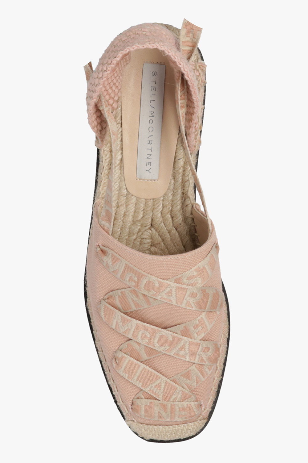 【Stella McCartney】 Gaia Platform Espadrilles 厚底 Gaia platform espadrilles in pink - Stella Mc Cartney